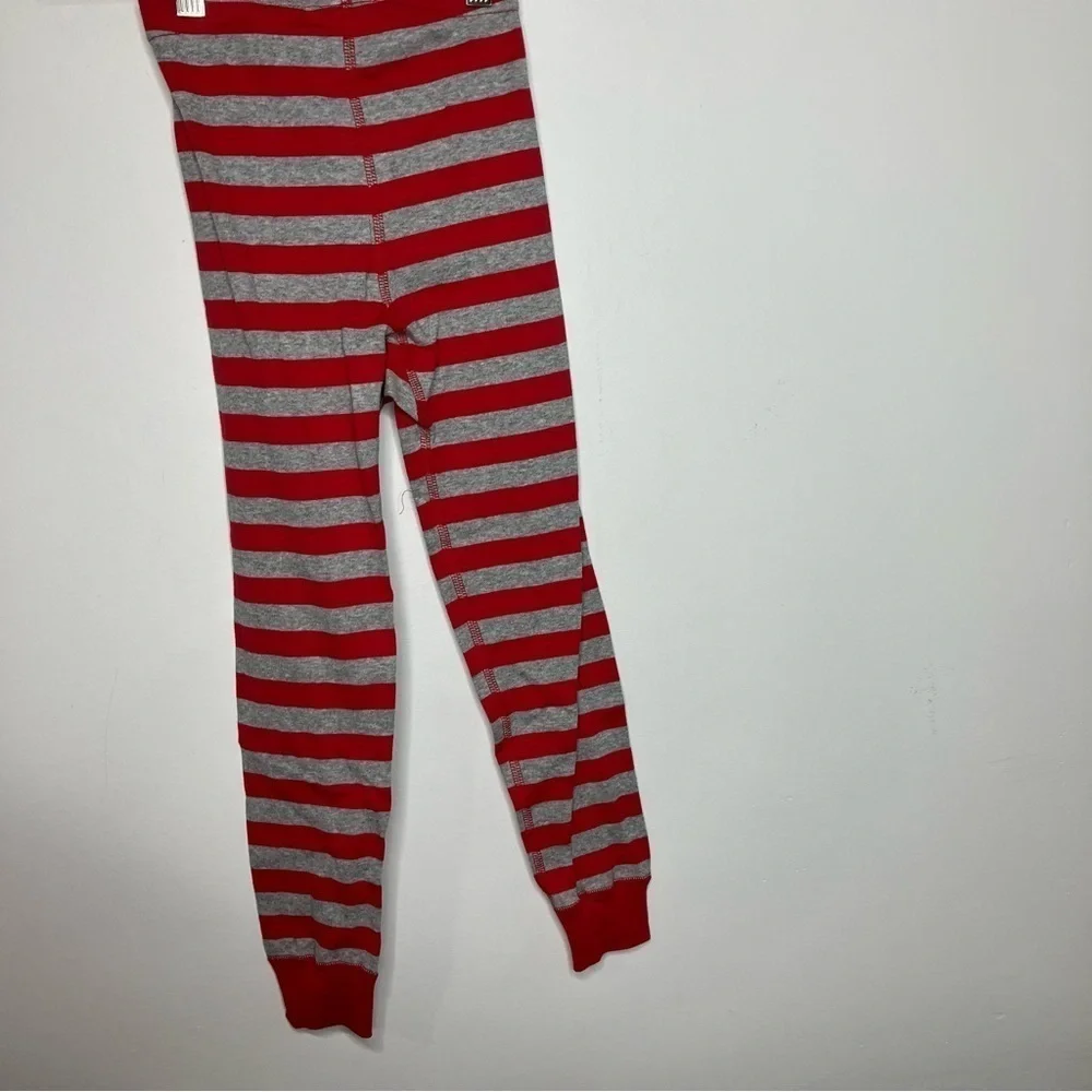 Hanna Andersson red & gray striped pajamas size‎ 5